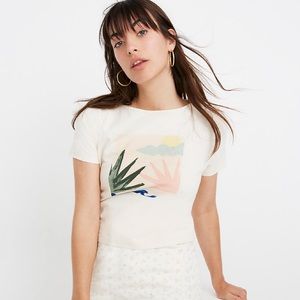 Madewell botanical set-list tee